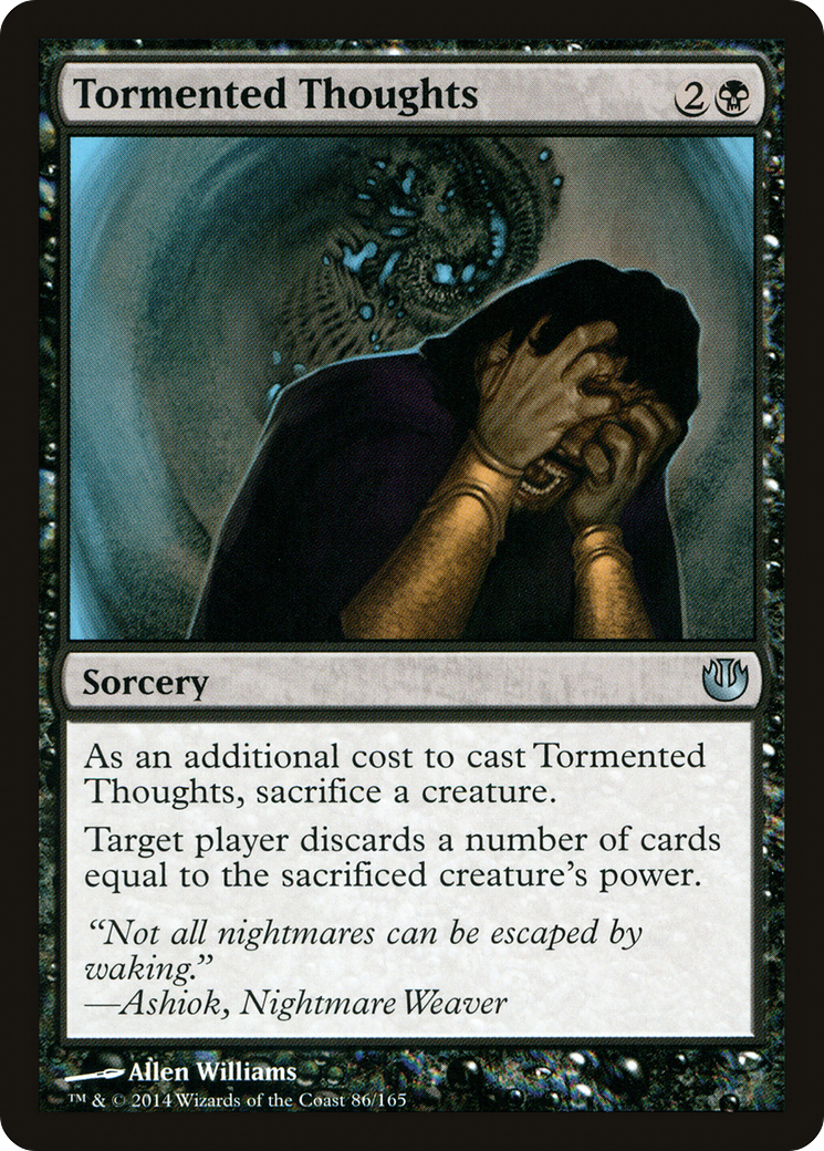Tormented Thoughts (086) Foil - Journey into Nyx