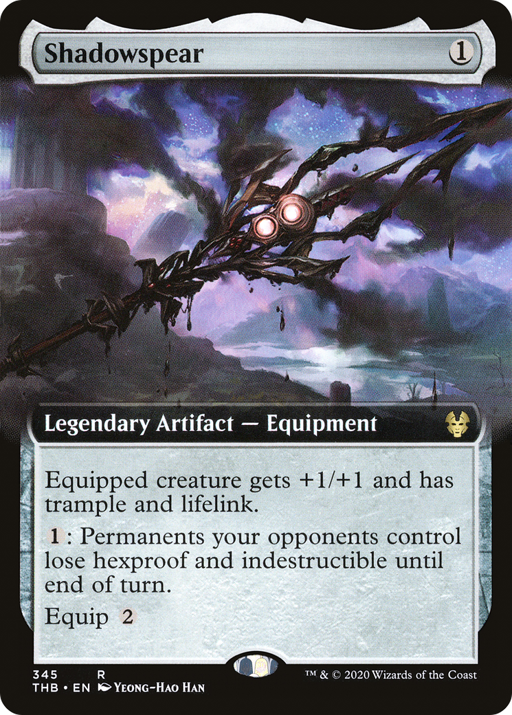 Shadowspear (Extended Art) (345) - Theros Beyond Death