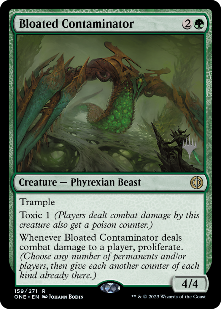 Bloated Contaminator (159p) - Phyrexia: All Will Be One Promos