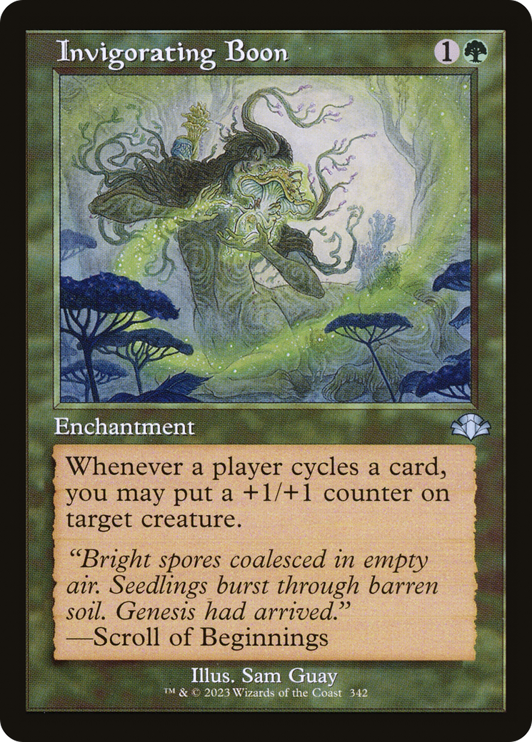 Invigorating Boon (Retro) (342) Foil - Dominaria Remastered