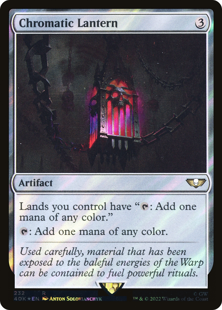 Chromatic Lantern (232) Surge Foil - Warhammer 40,000 Commander