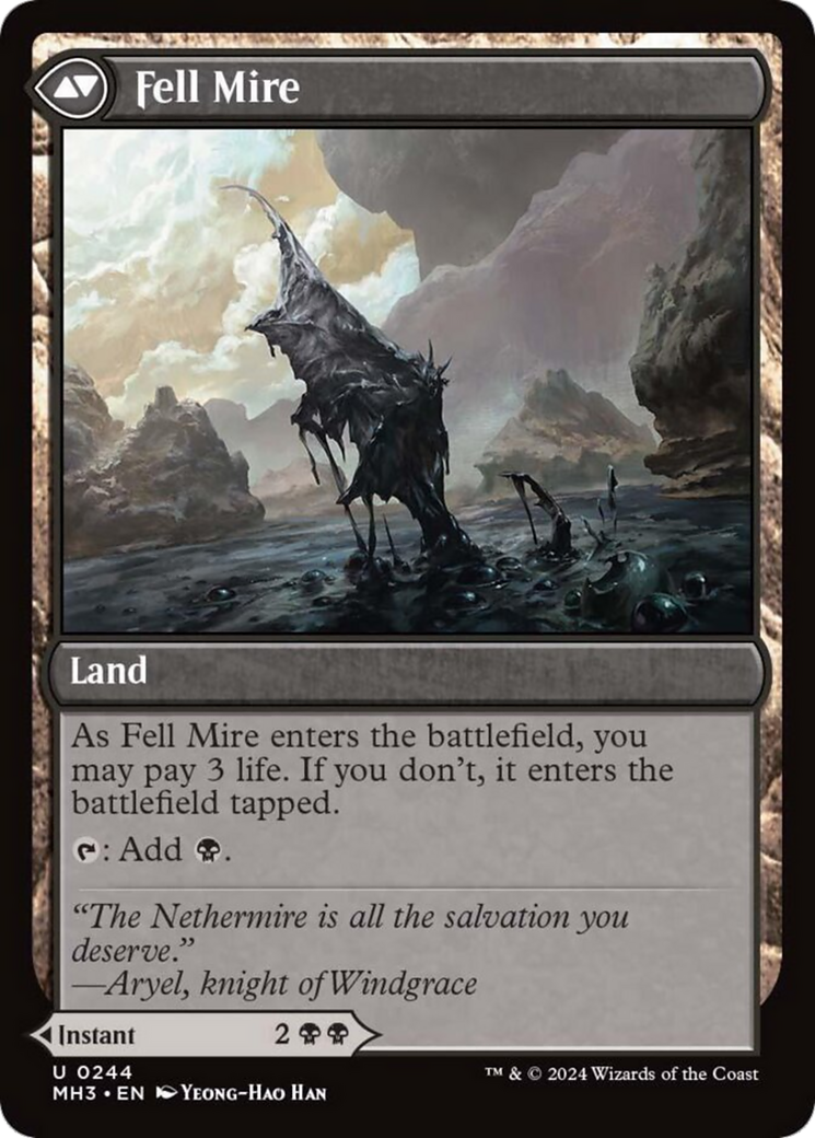 Fell the Profane // Fell Mire (244)