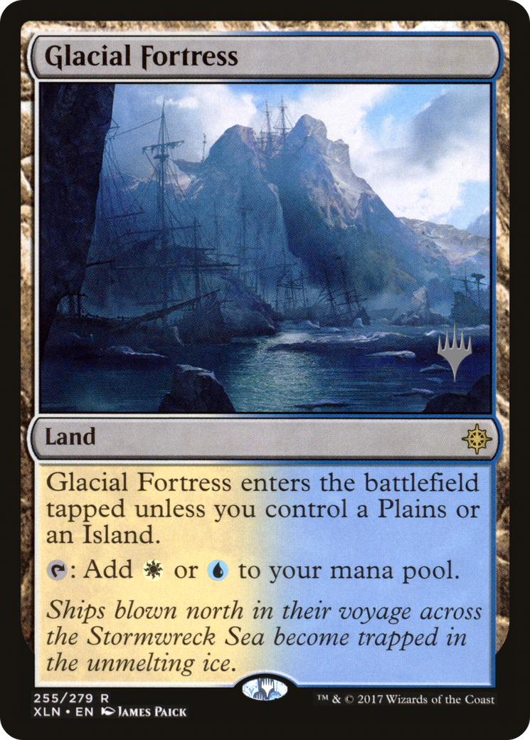Glacial Fortress (255) Foil - Ixalan Promos