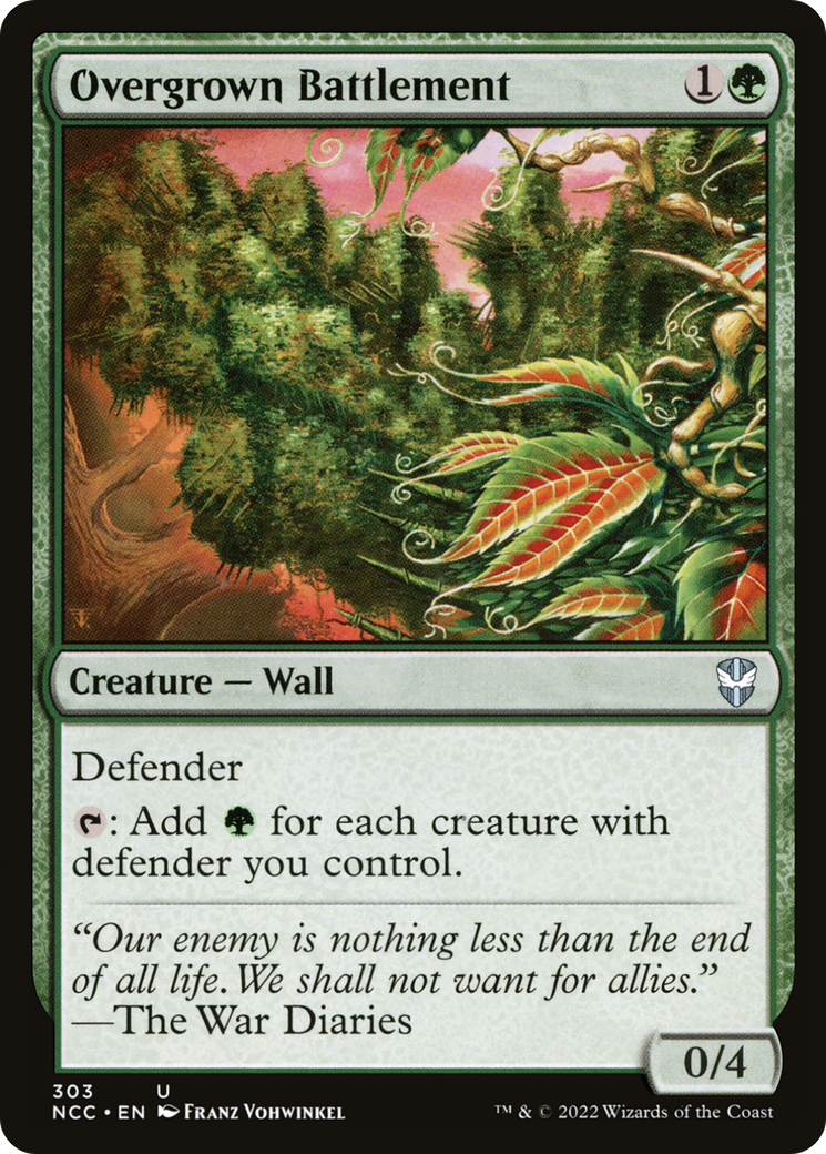 Overgrown Battlement (303) - New Capenna Commander