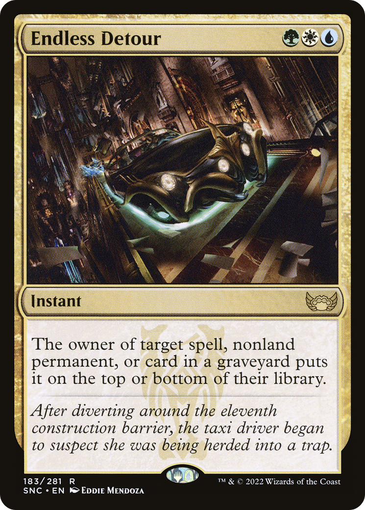 Endless Detour (183) Foil - Streets of New Capenna
