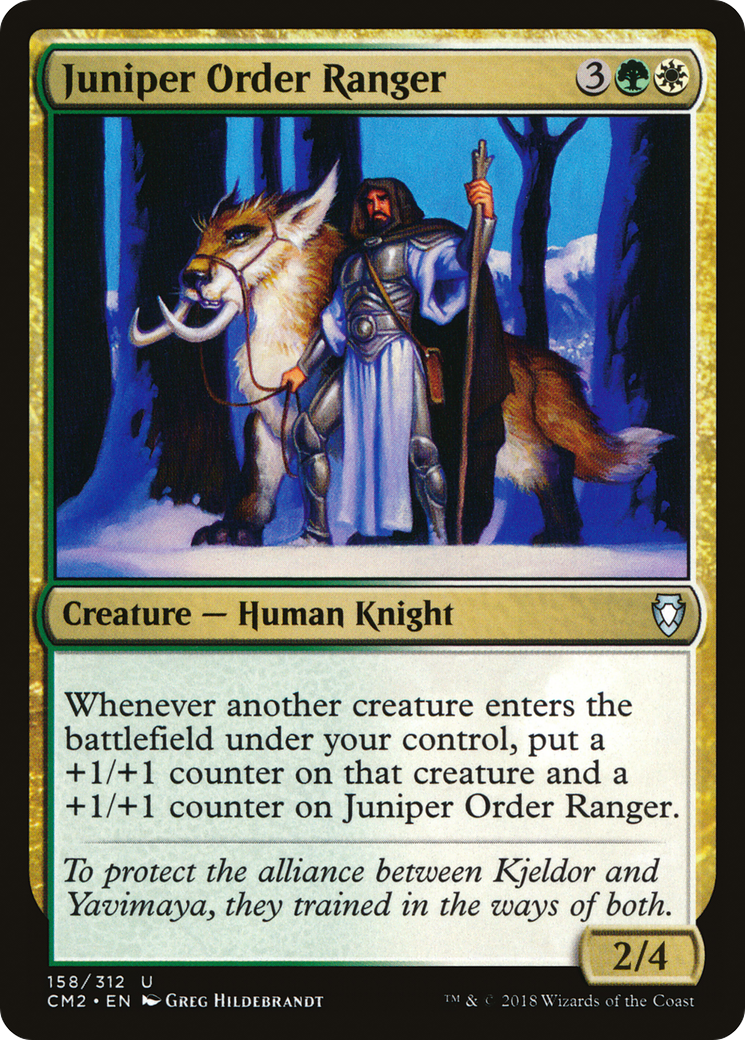 Juniper Order Ranger (158) - Commander Anthology Volume II