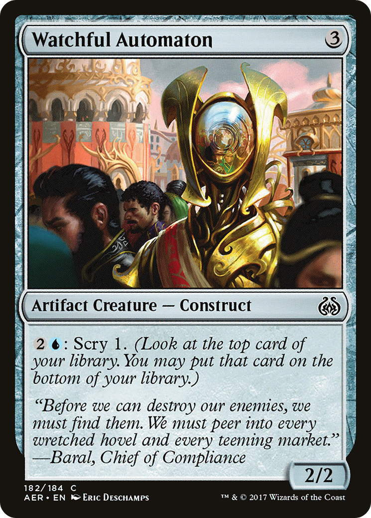 Watchful Automaton (182) - Aether Revolt