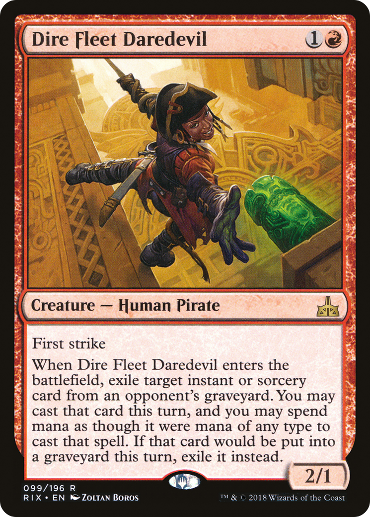 Dire Fleet Daredevil (099) - Rivals of Ixalan