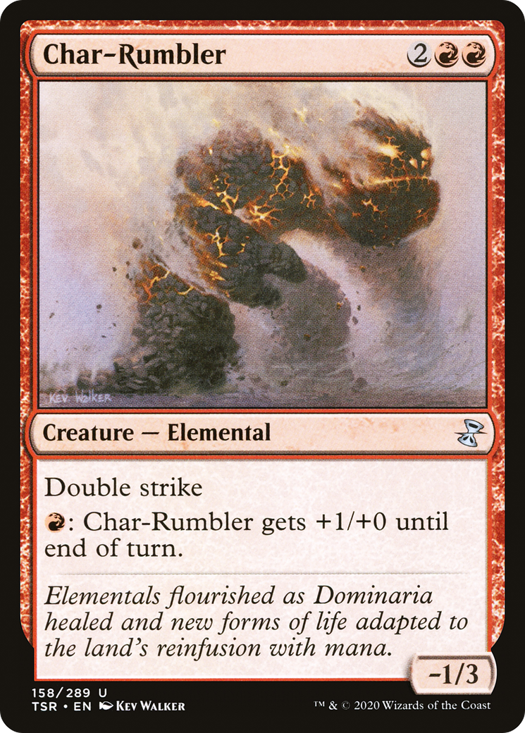 Char-Rumbler (158) Foil - Time Spiral Remastered