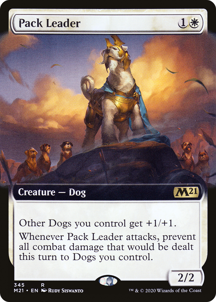 Pack Leader (Extended Art) (345) - Core Set 2021