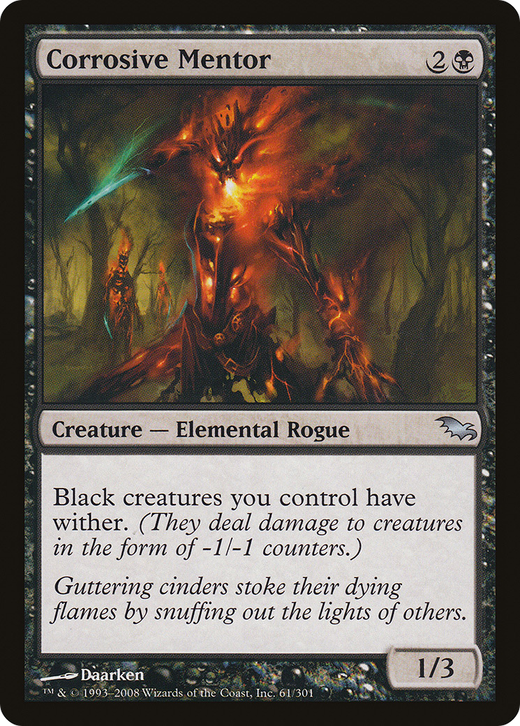Corrosive Mentor (061) - Shadowmoor