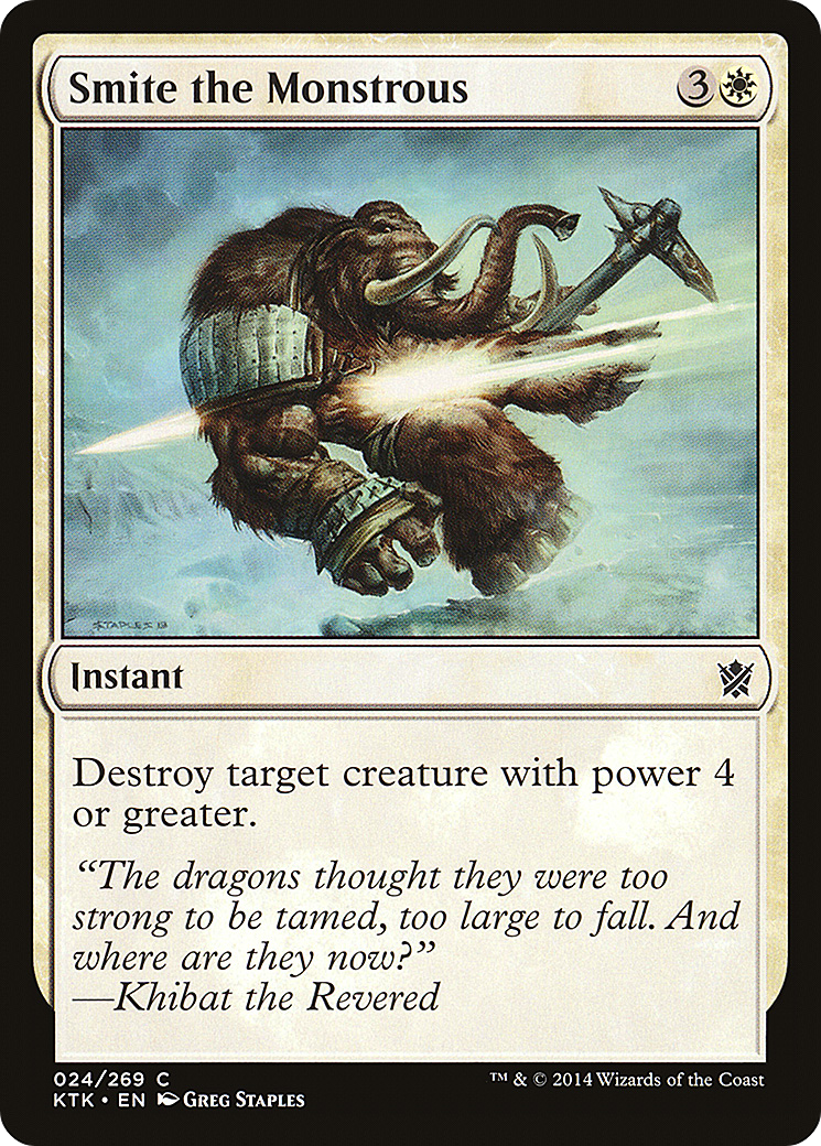 Smite the Monstrous (024) - Khans of Tarkir