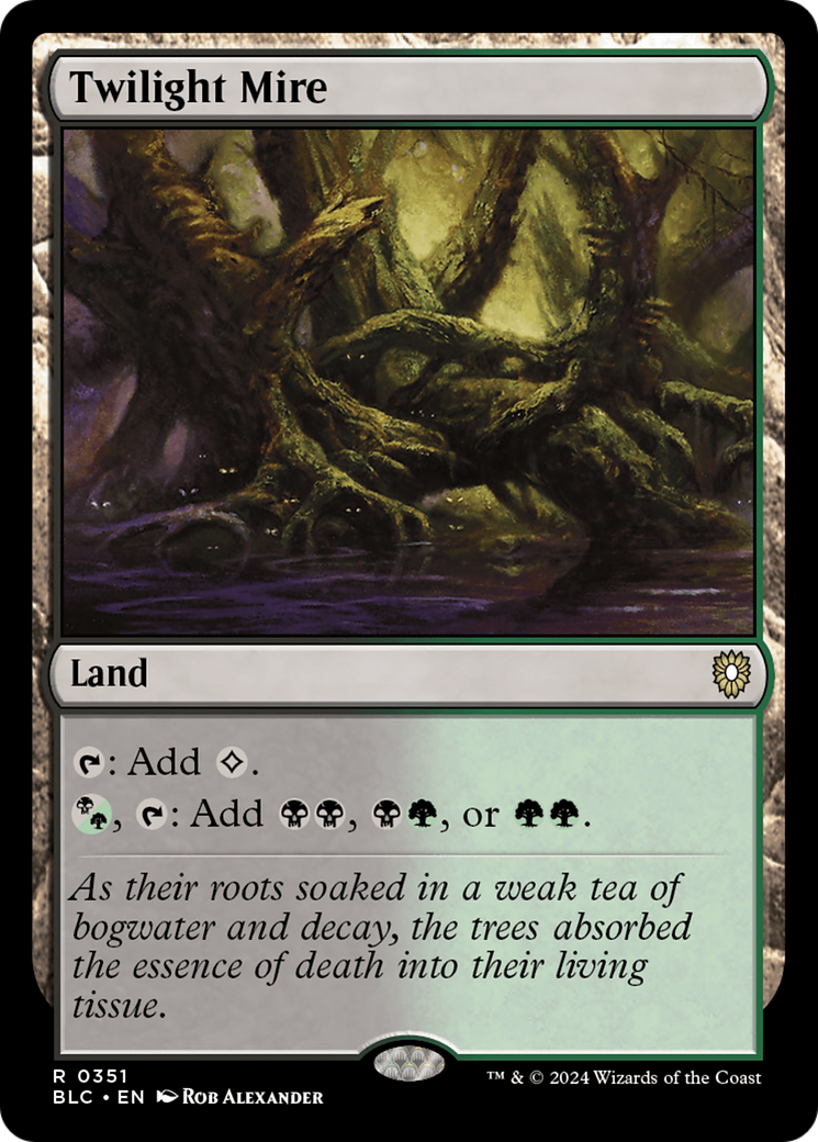 Twilight Mire (351) - Bloomburrow Commander
