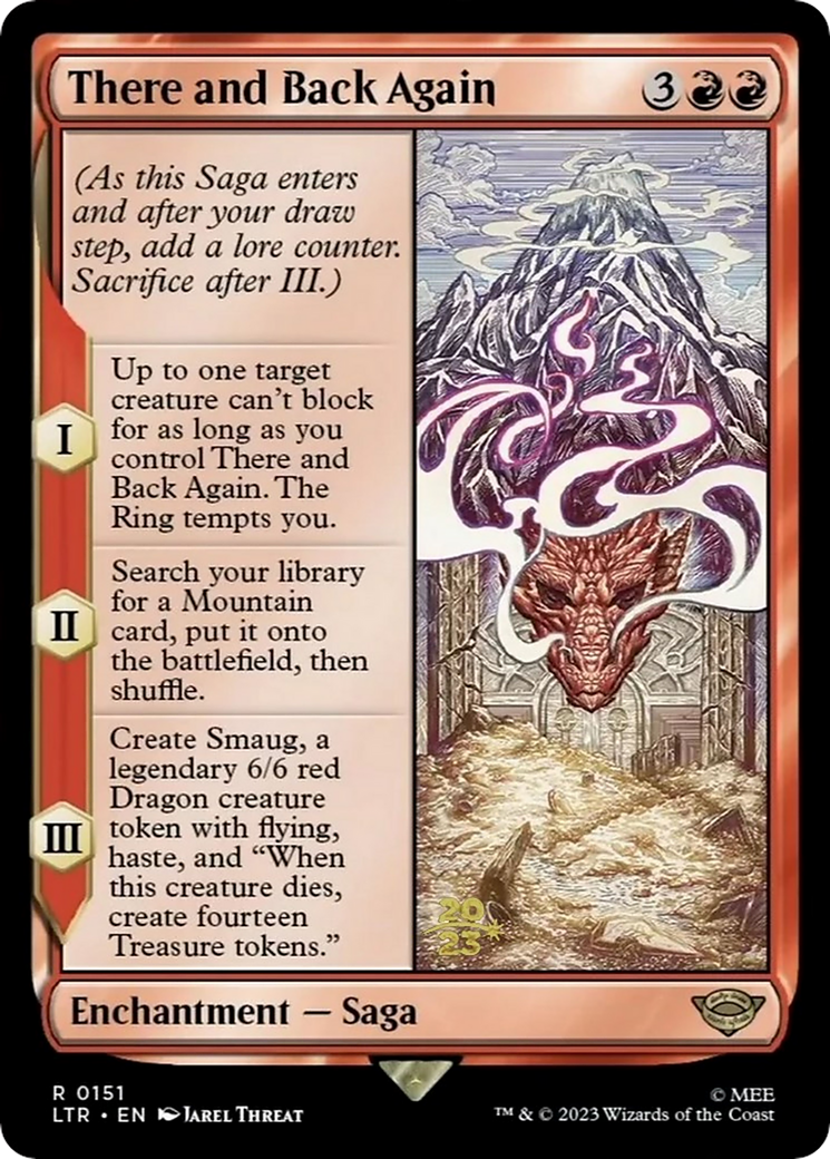 There and Back Again (151) Foil - Tales of Middle-earth Promos