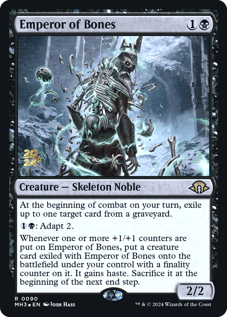 Emperor of Bones (090) Foil - Modern Horizons 3 Promos