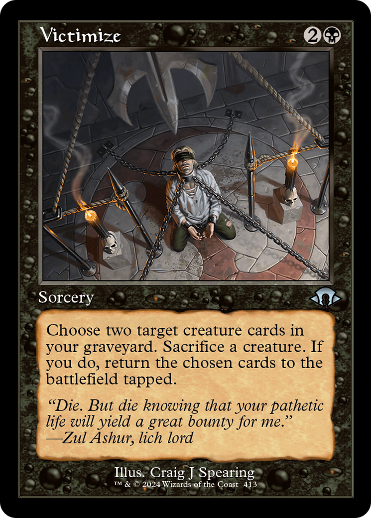 Victimize (Retro) (413) Foil - Modern Horizons 3