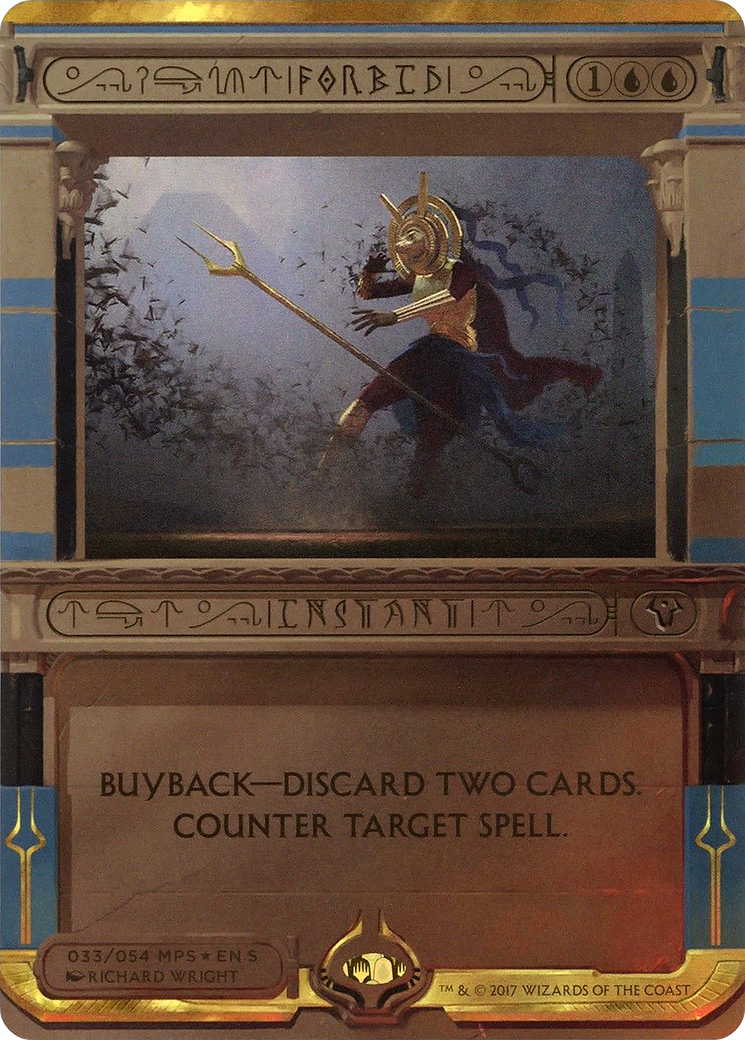 Forbid (033) Foil - Amonkhet Invocations