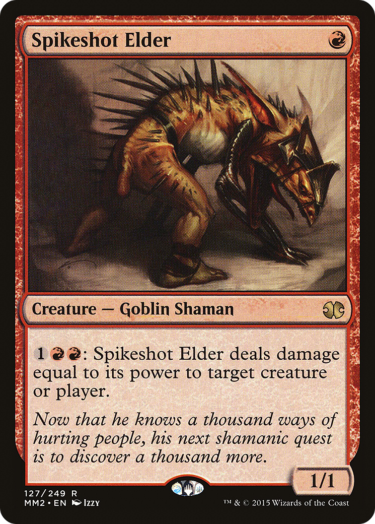 Spikeshot Elder (127) Foil - Modern Masters 2015
