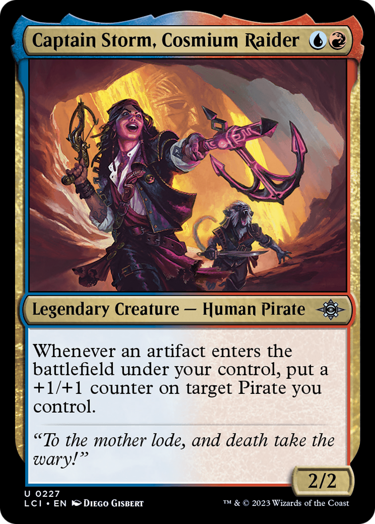 Captain Storm, Cosmium Raider (227) - The Lost Caverns of Ixalan