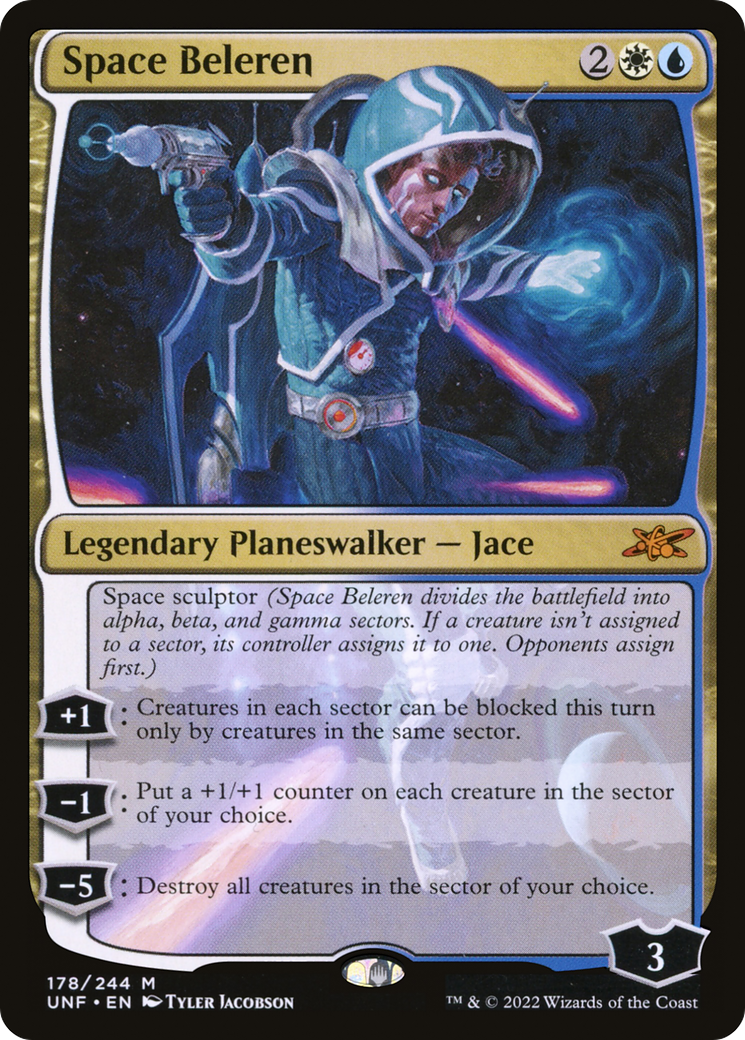 Space Beleren (178) Foil - Unfinity