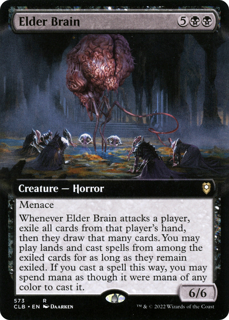 Elder Brain (Extended Art) (573) - Commander Legends: Battle for Baldur's Gate