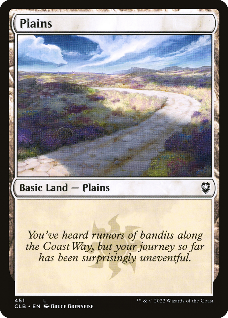 Plains (451) Foil - Commander Legends: Battle for Baldur's Gate