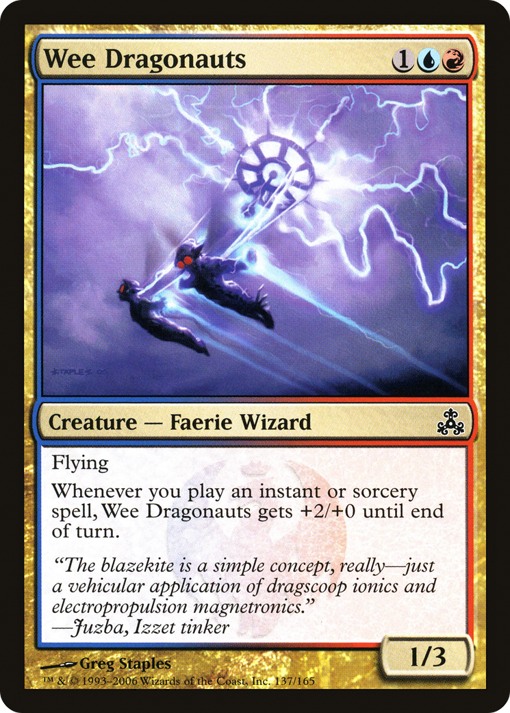 Wee Dragonauts (137) Foil - Guildpact