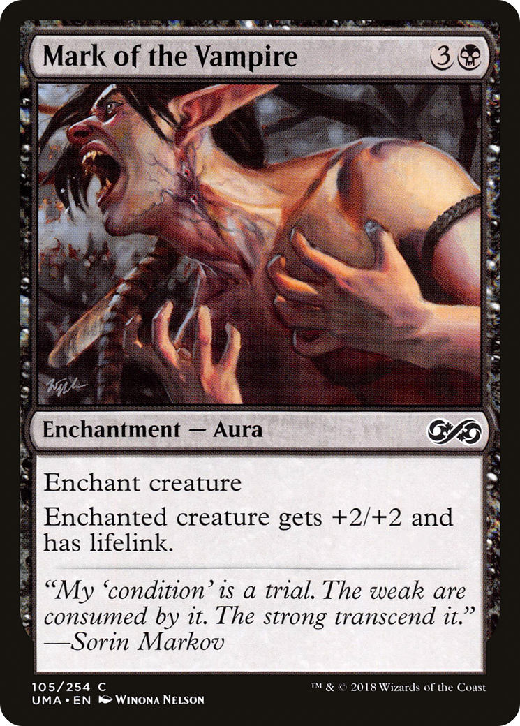 Mark of the Vampire (105) Foil - Ultimate Masters