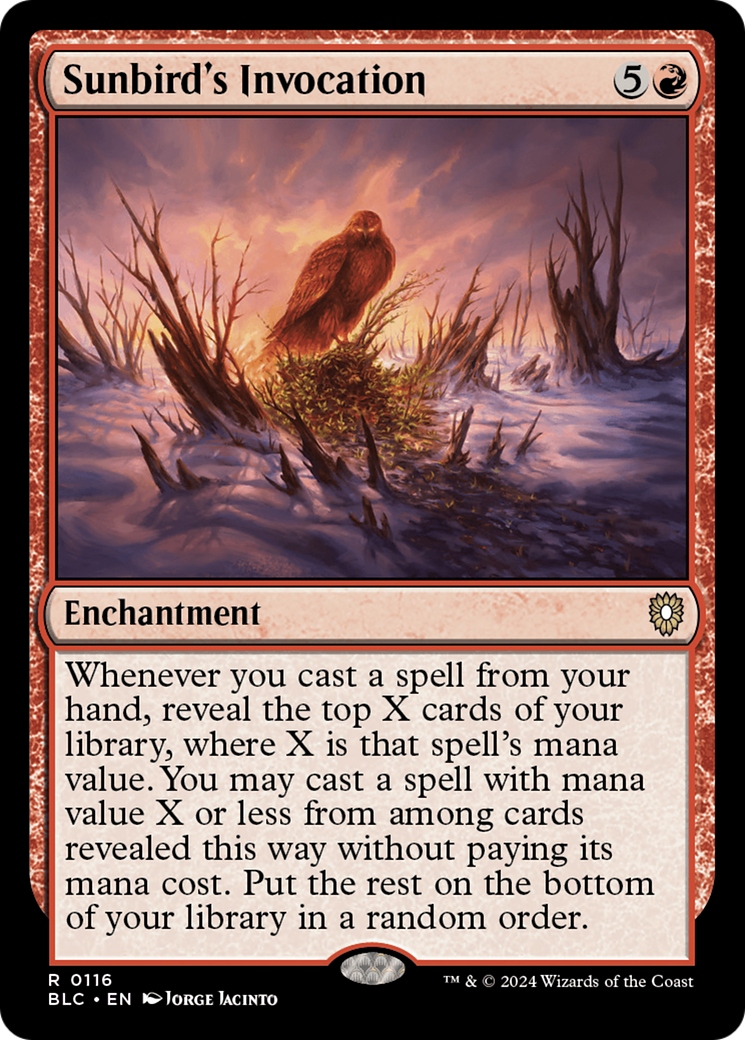Sunbird's Invocation (116) - Bloomburrow Commander