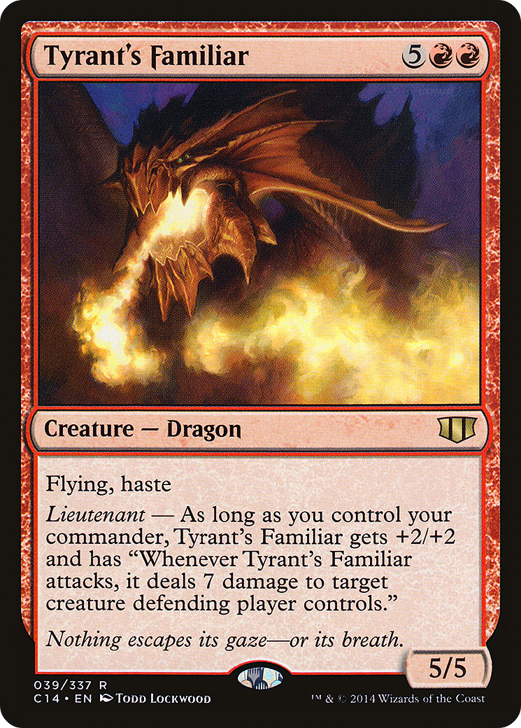 Tyrant's Familiar (039) - Commander 2014