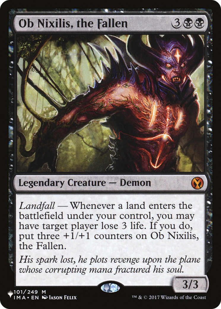 Ob Nixilis, the Fallen (101/249) - The List