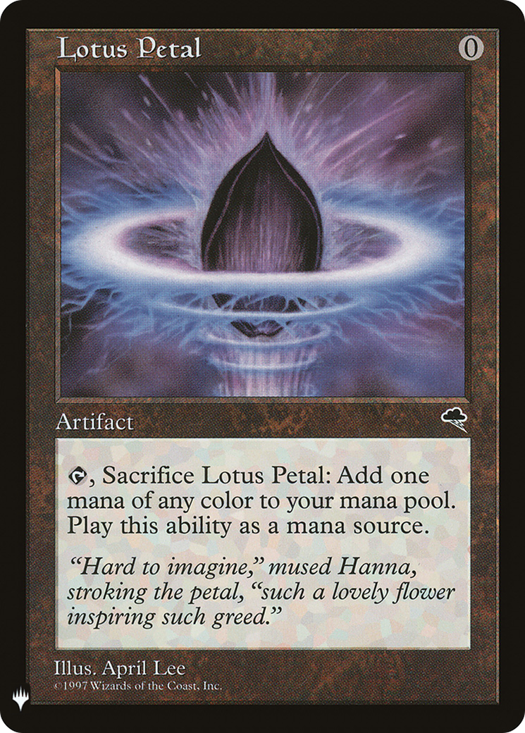 Lotus Petal (Retro) (TMP-294) - The List