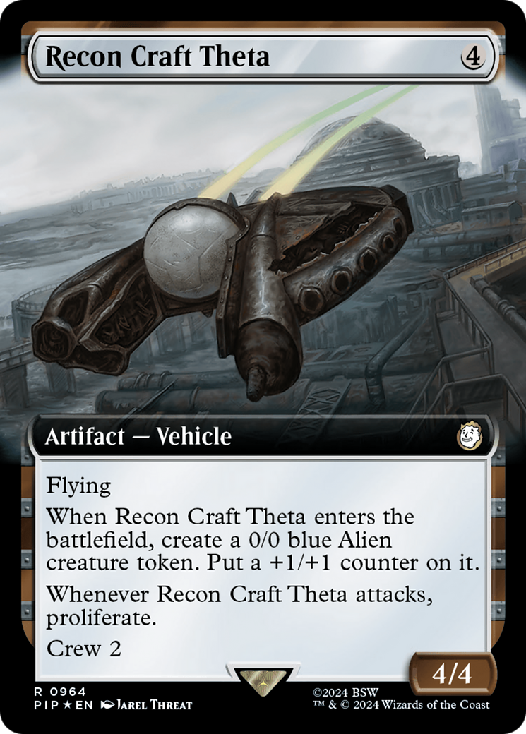 Recon Craft Theta (Extended Art) (Surge Foil) (Extended Art) (964) Foil - Fallout