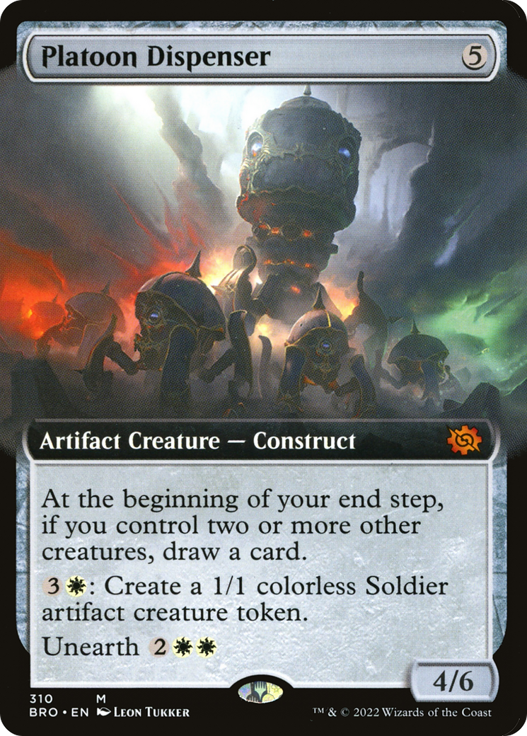 Platoon Dispenser (Extended Art) (310) - The Brothers' War