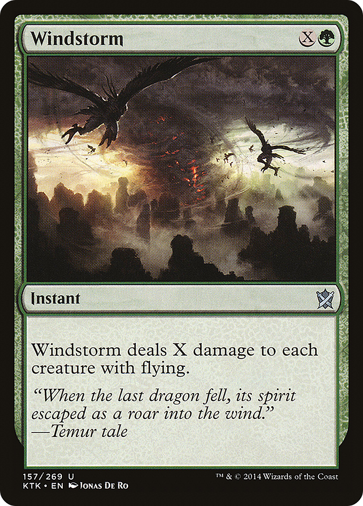Windstorm (157) - Khans of Tarkir