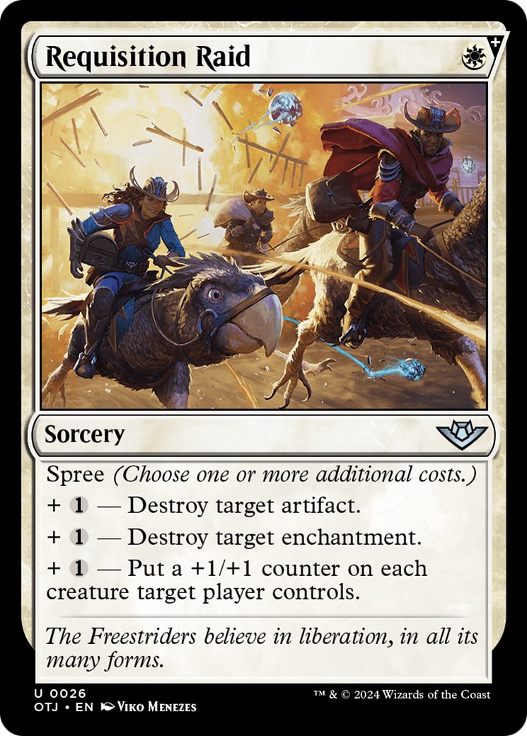 Requisition Raid (026) Foil - Outlaws of Thunder Junction