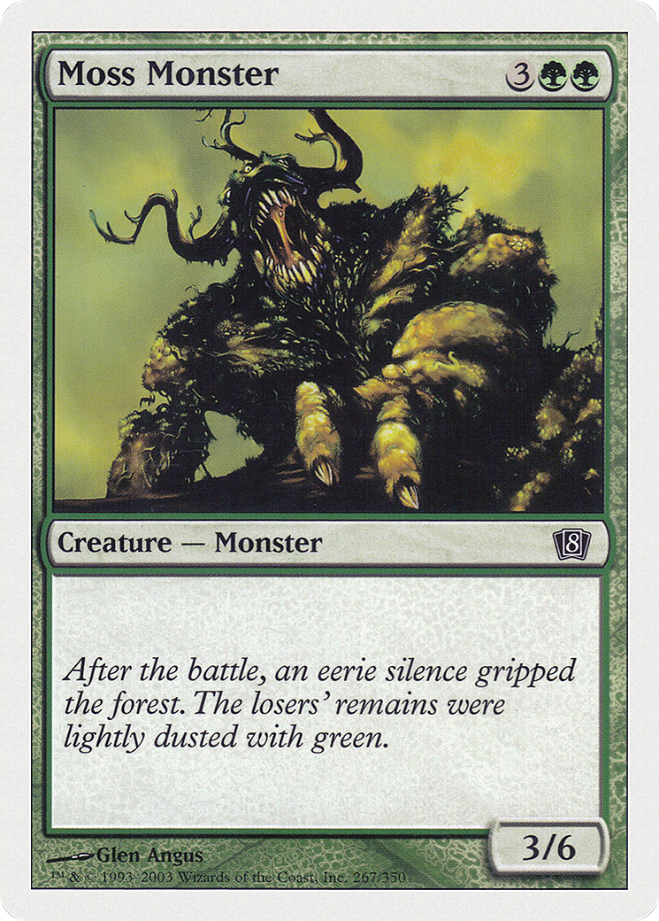 Moss Monster (267) - Eighth Edition