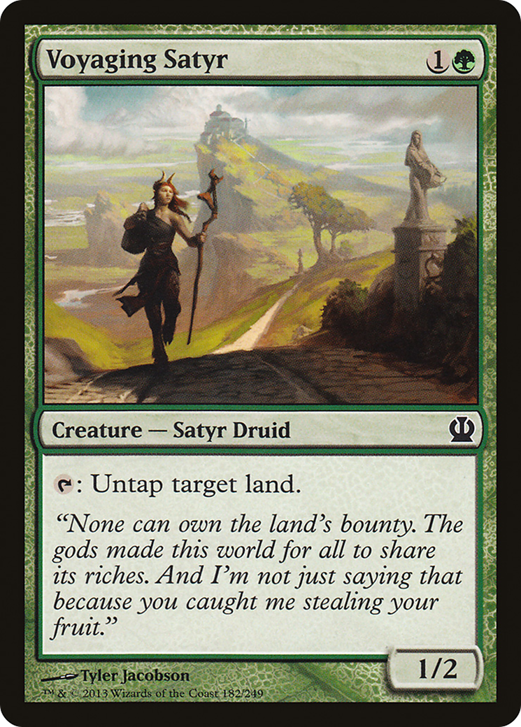 Voyaging Satyr (182) - Theros