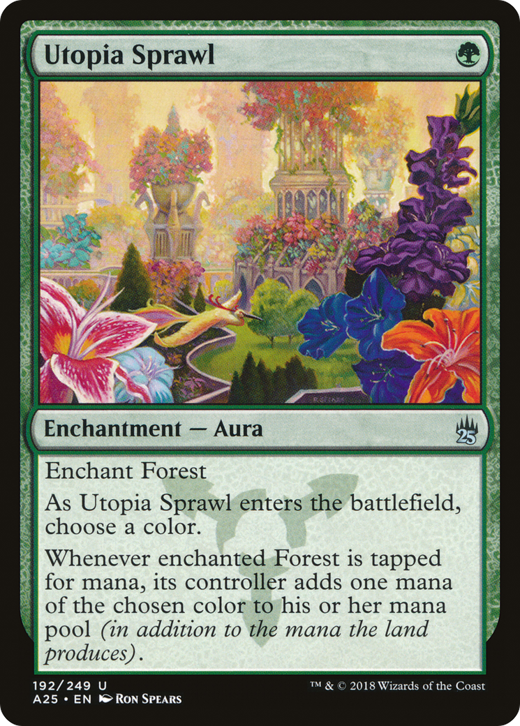 Utopia Sprawl (192) Foil - Masters 25