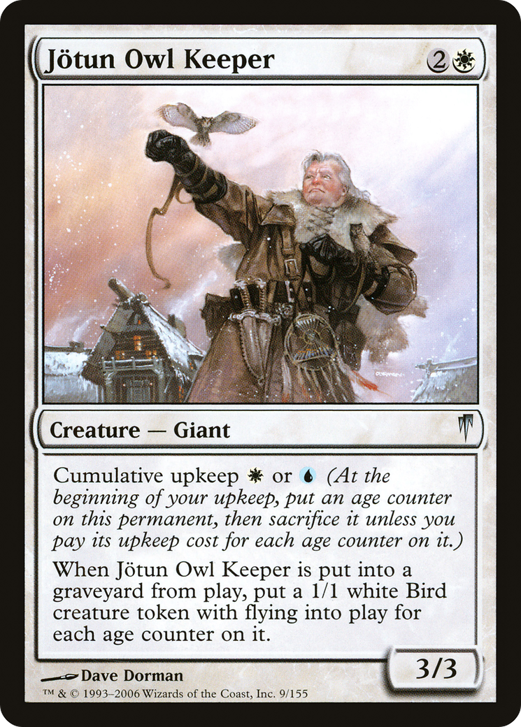 Jötun Owl Keeper (009) Foil - Coldsnap