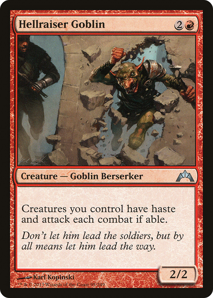 Hellraiser Goblin (095) Foil - Gatecrash