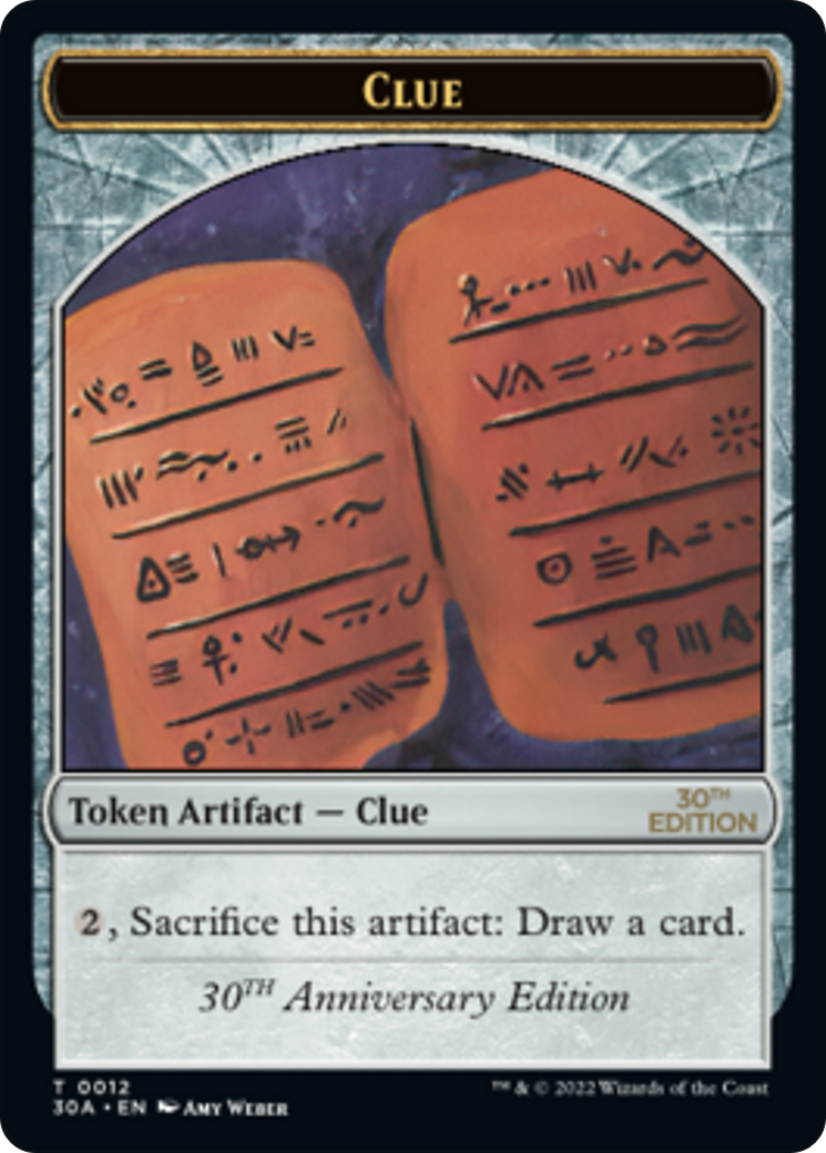 Clue (012) - 30th Anniversary Tokens