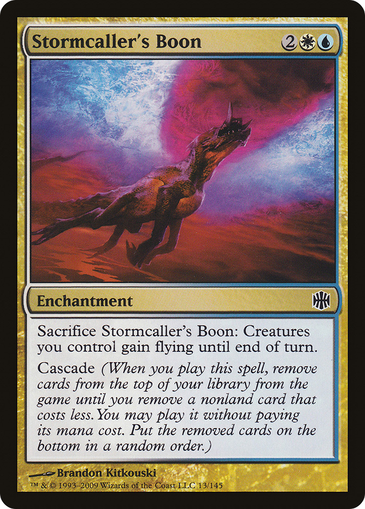Stormcaller's Boon (013) Foil - Alara Reborn
