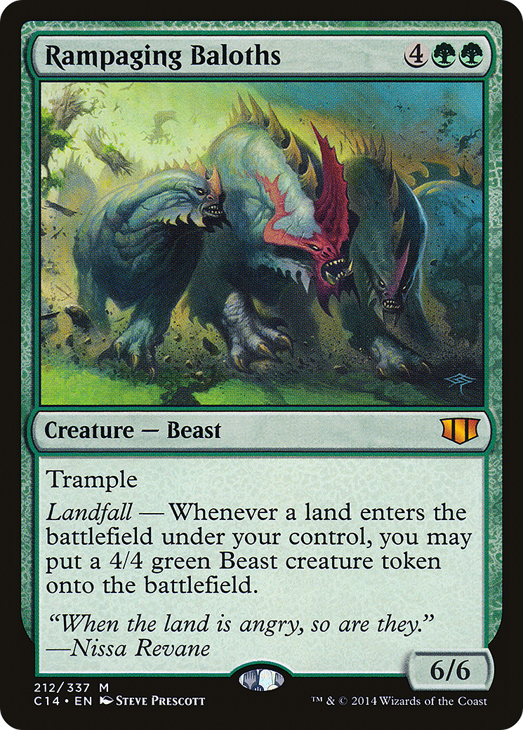 Rampaging Baloths (212) - Commander 2014