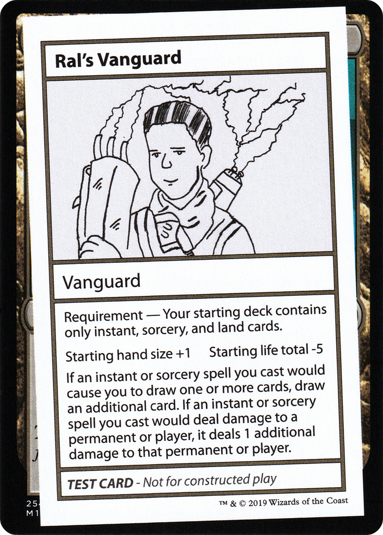 Ral's Vanguard (No PW Symbol) - Mystery Booster Playtest Cards 2021