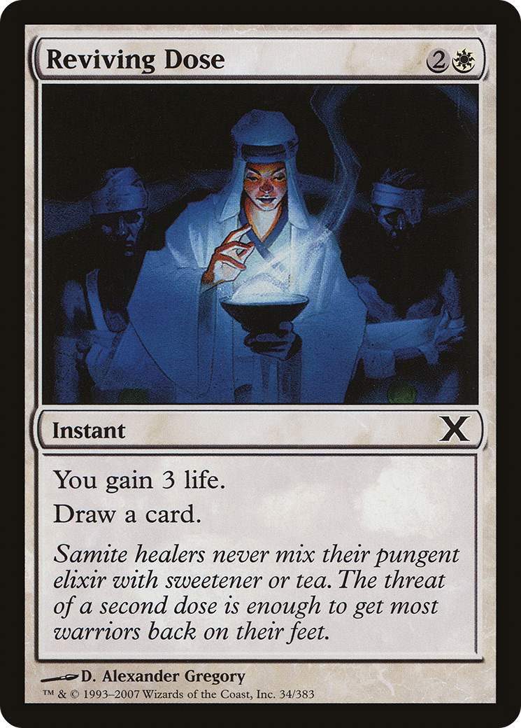 Reviving Dose (034) Foil - Tenth Edition