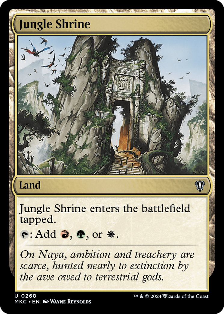 Jungle Shrine (268) - Murders at Karlov Manor Commander