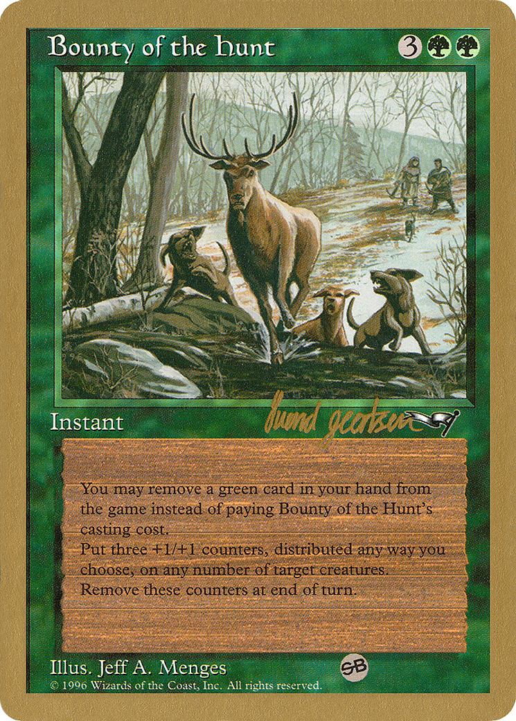 Bounty of the Hunt (Retro) (sg85sb) - World Championship Decks 1997