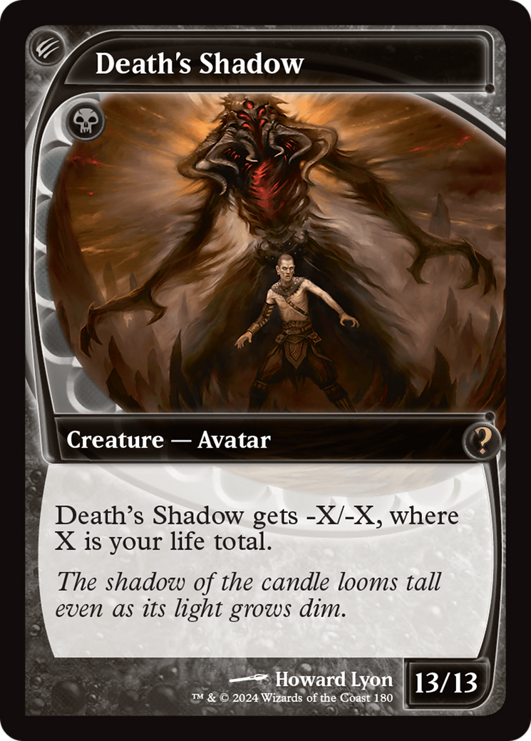 Death's Shadow (Future Sight) (180) - Mystery Booster 2