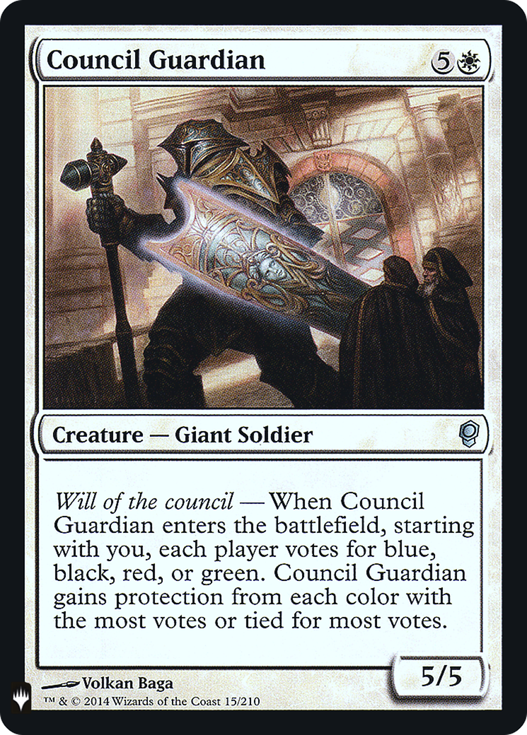 Council Guardian (CNS-15) Foil - The List